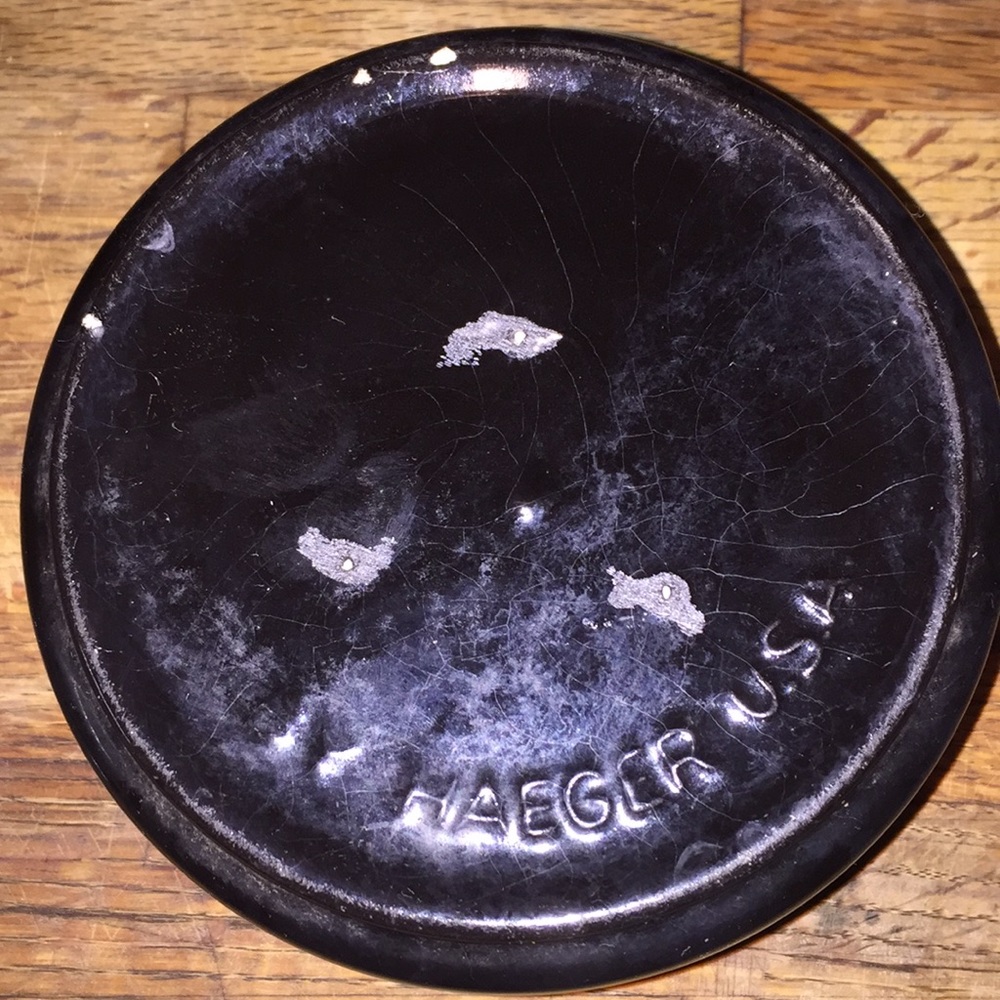 Haegar USA pottery vase pot pet